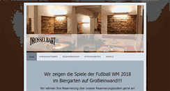 Desktop Screenshot of drosselbart.net